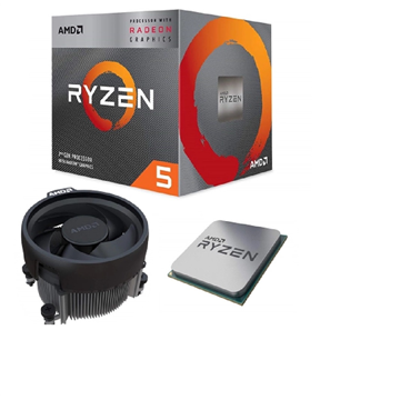 AMD Ryzen 5 3400G 4 Core AM4 with Fan